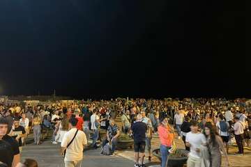 Espectáculo pirotécnico de Melenara 2022/Francisco Javier Santana, TA, Jesús Ruiz y Antonio Alí.